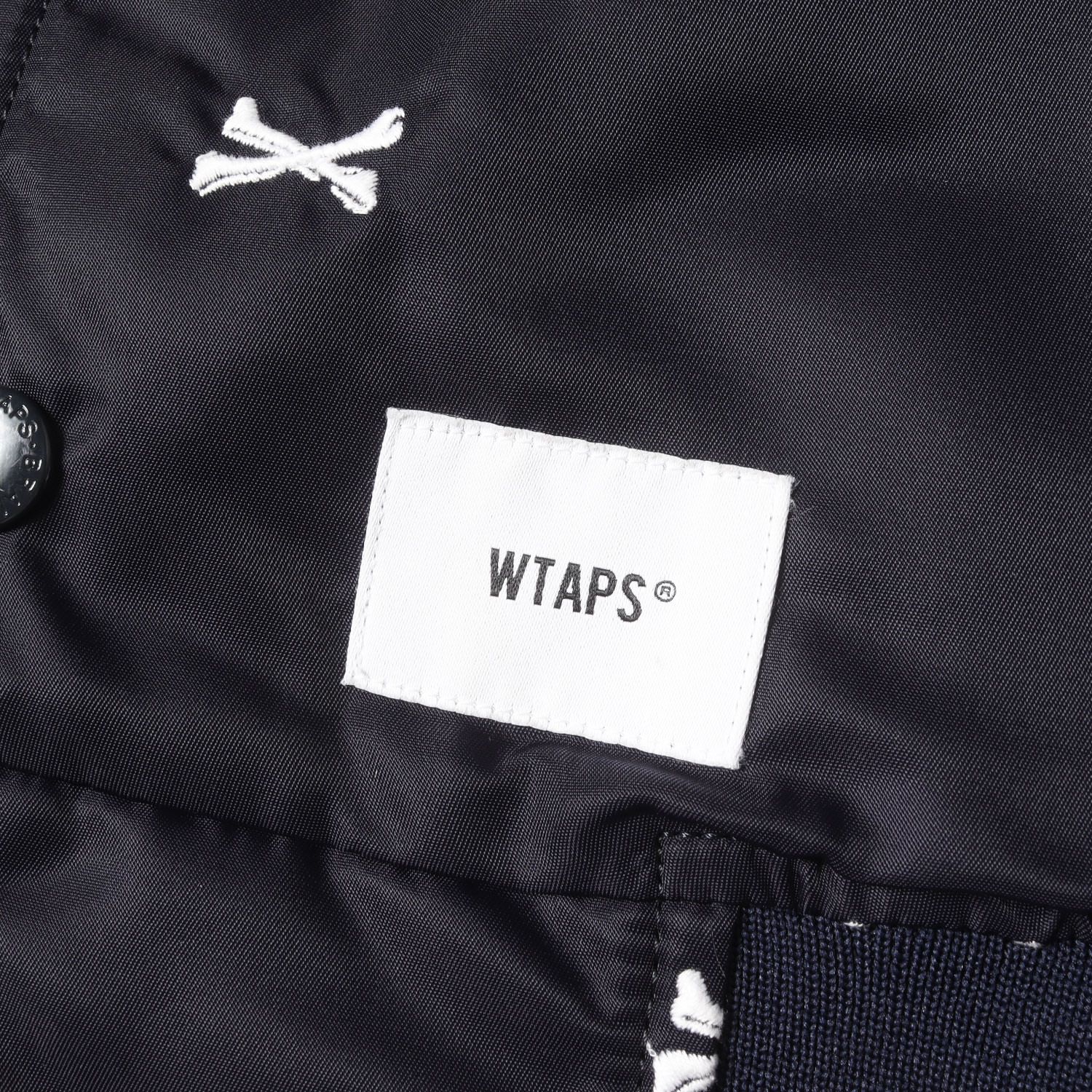 美品】WTAPS ダブルタップス ジャケット ネイビー 紺 サイズ:L | 22SS 