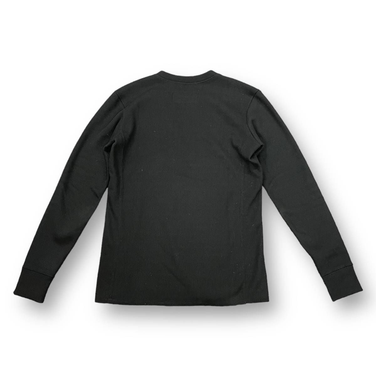 ＡＫＭ　定価3.6万円　２４AＷ　ヘンリーネック　サーマルカットソー　サイズＭ AKM 定価3.6 24AW ヘンリーネック サーマルカットソー