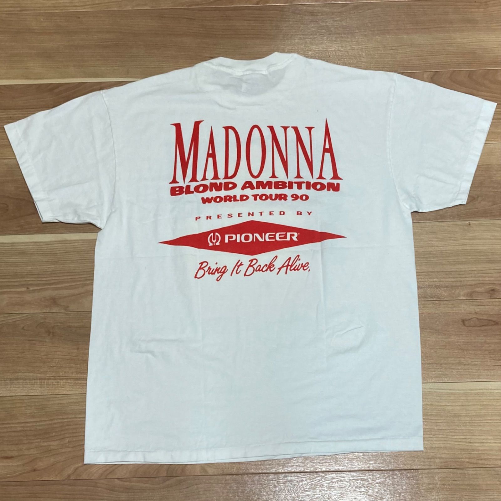 未着用美品 ミュージックTシャツ MADONNA マドンナ Blond