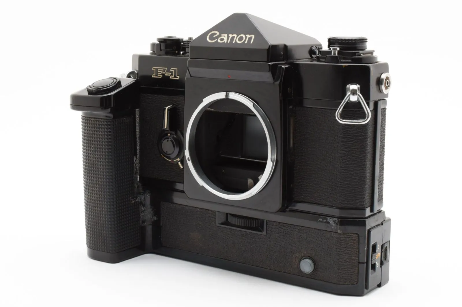 美品 CANON F-1 パワーワインダーF・レンズセット キャノンF-1にパワーワインダーFを取り付けました | ♪無職