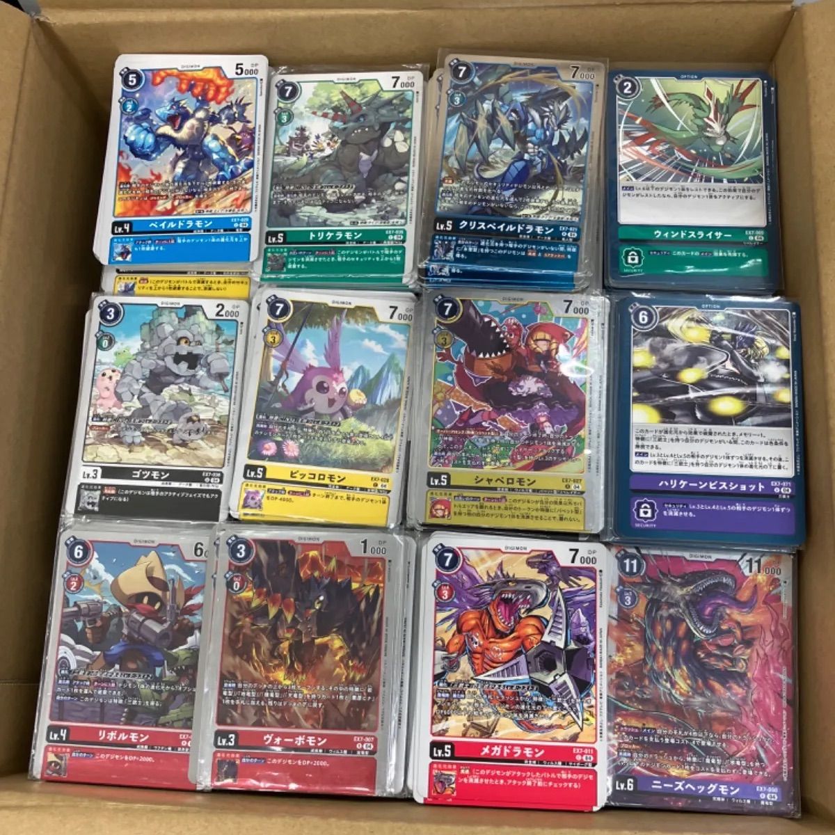 デジモンカードまとめ売りノーマルR 約4000枚