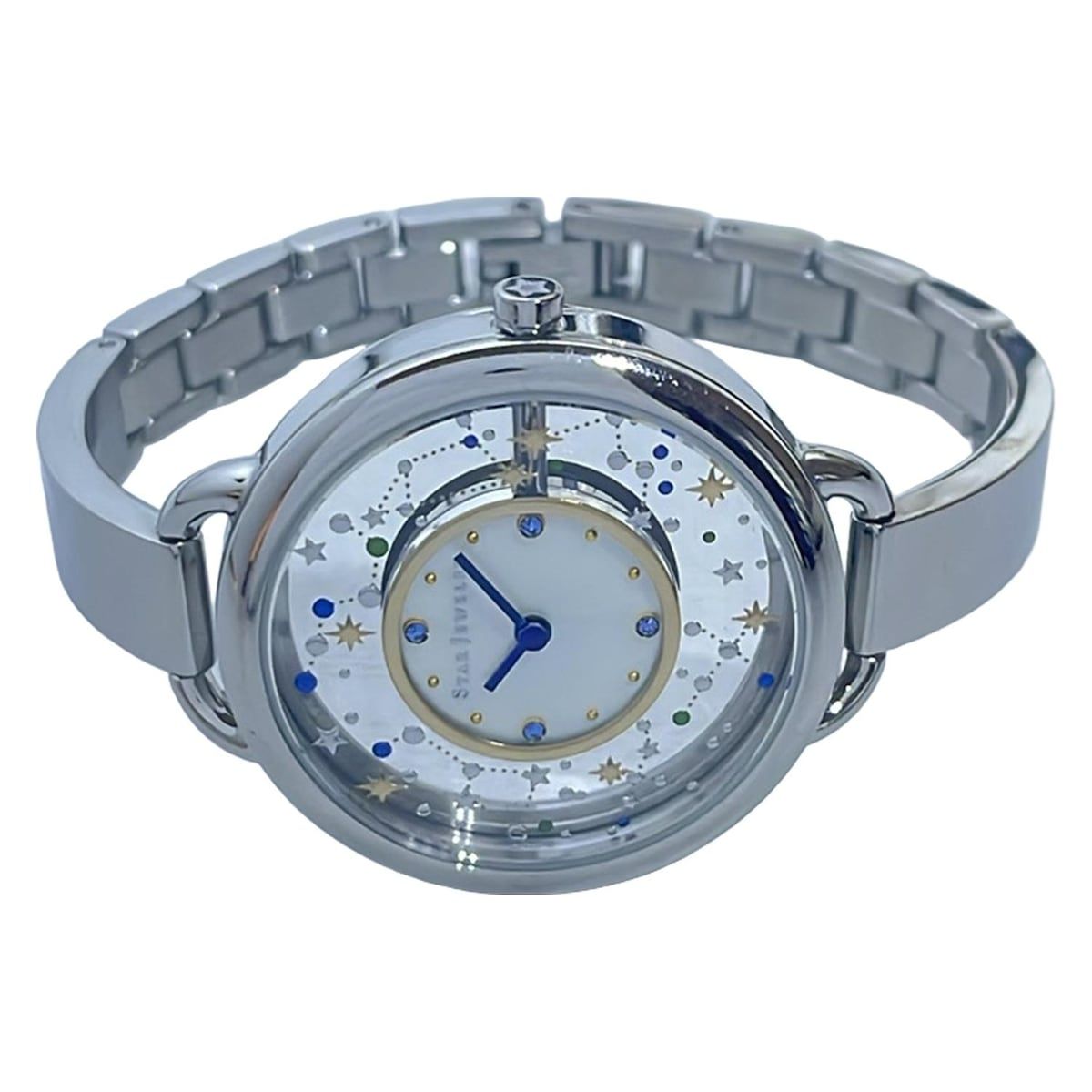 STAR JEWELRY スタージュエリー 腕時計 トランスペアレント ウォッチ レディース 星座 2018 品 マザーオブパール文字盤