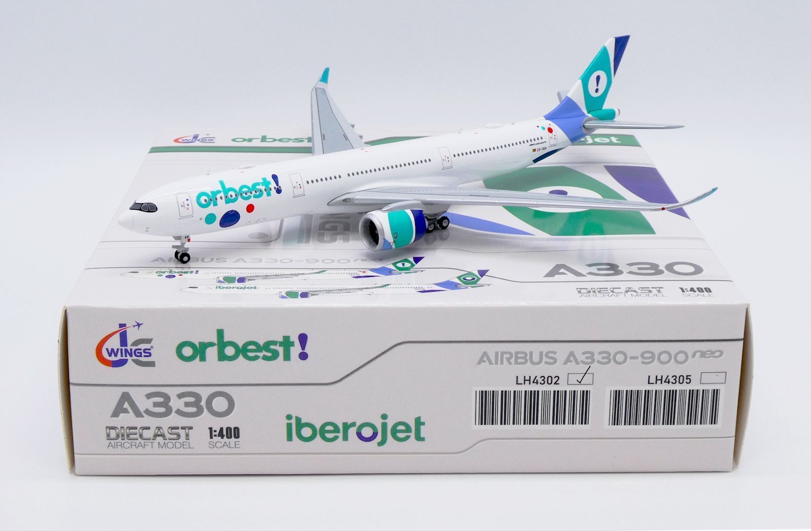 Jcwings Orbest A330-900 CS-TKH 1|400 LH4302