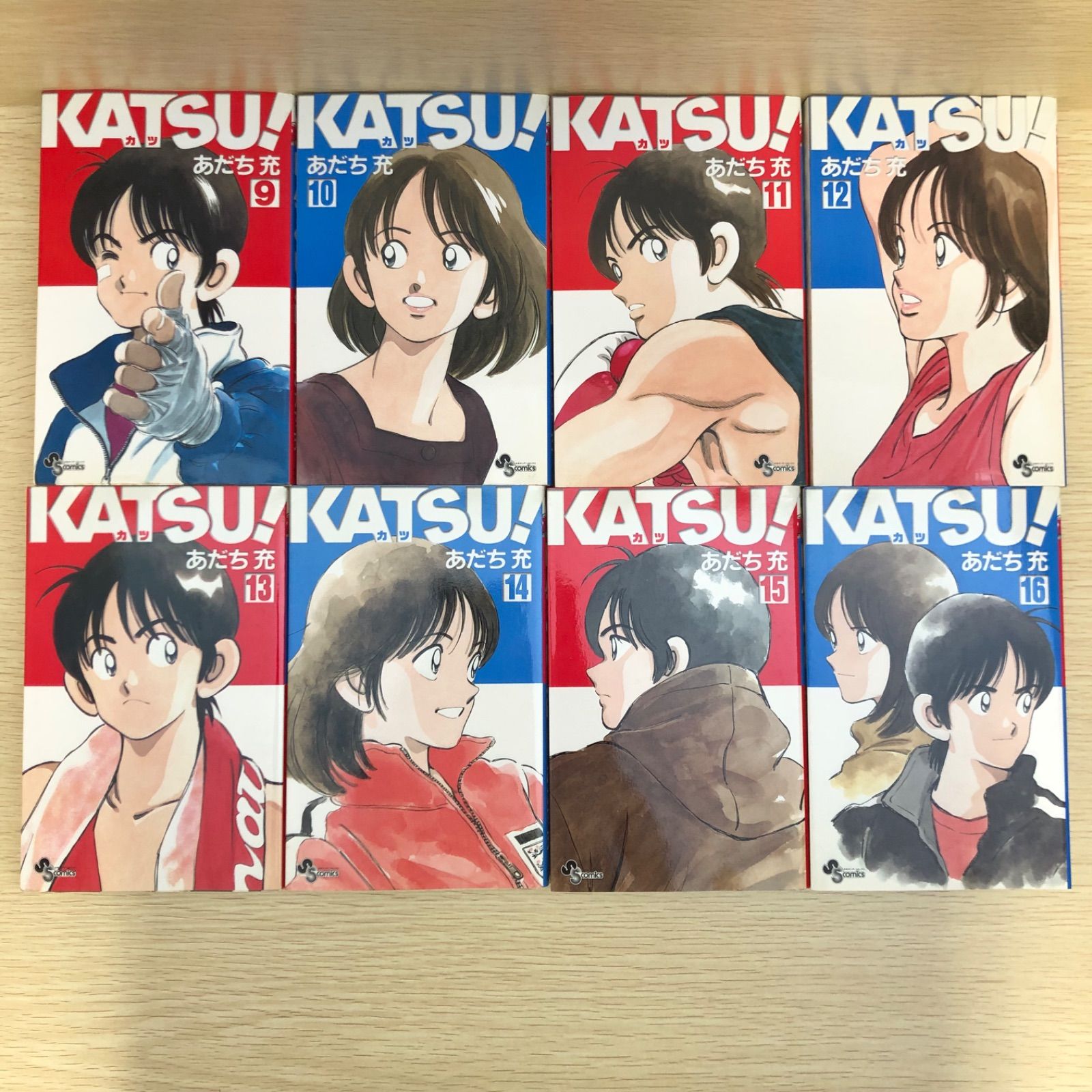 全巻初版】KATSU！1〜16巻【全巻セット】/あだち充/250341