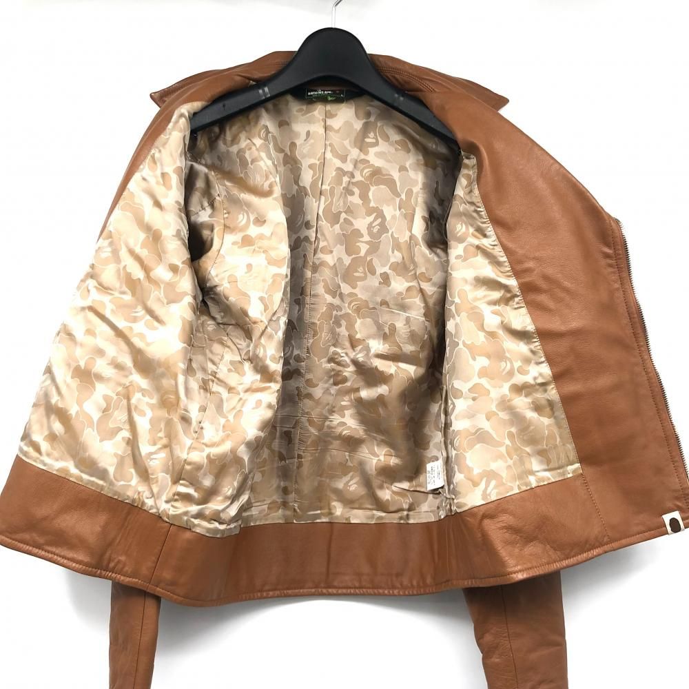 A BATHING APE ダブルライダースジャケット 2025年最新】A BATHING APE ダブルライダースの人気アイテム