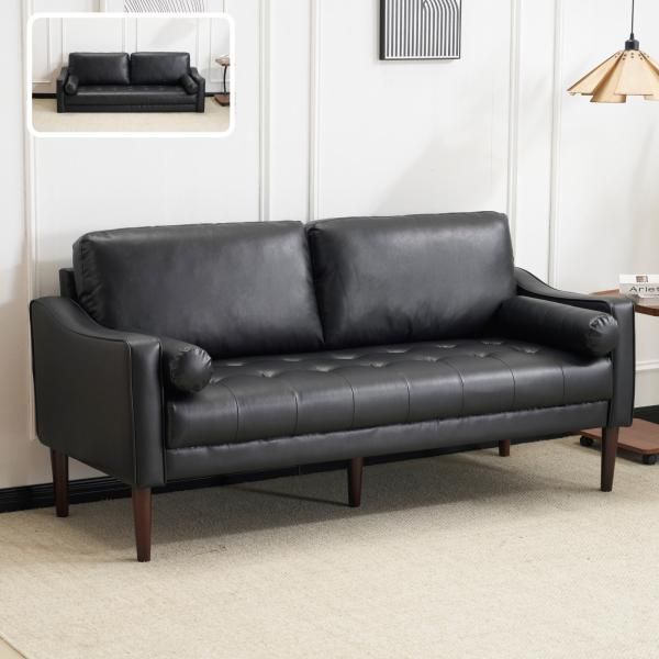 リビングソファ 三人掛けカウチ