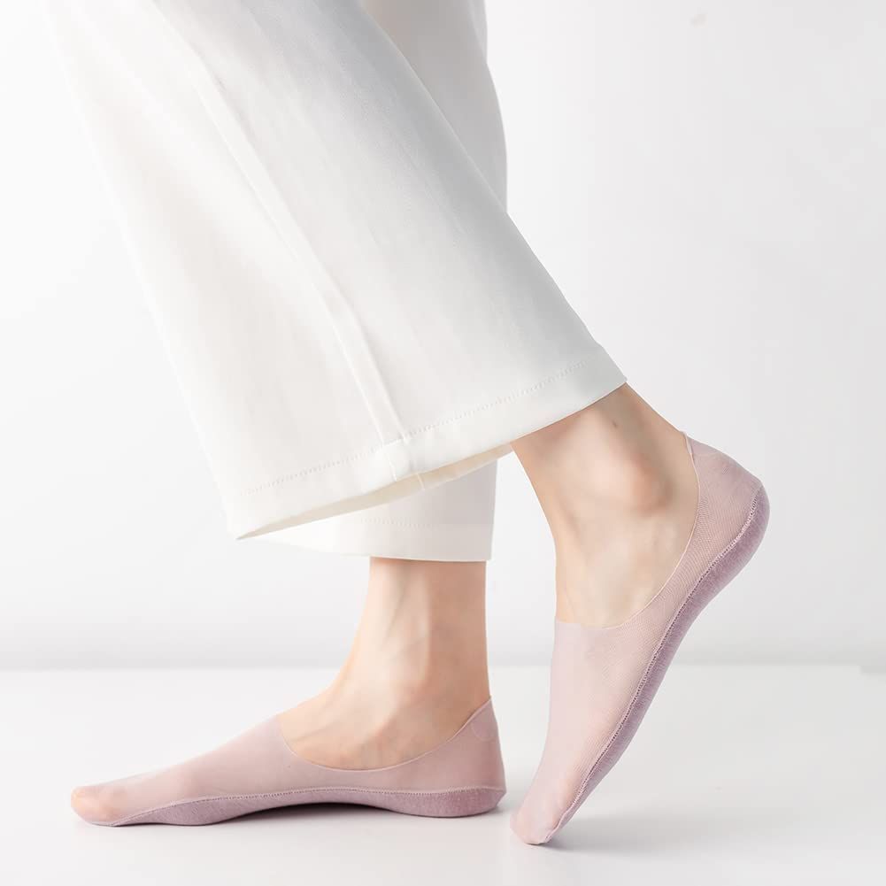  浅履き メッシュ 靴下 通気性 綿 22 25 cm 女の子 9足組 カジュアル ソックス パンツス ショート ハイヒール くるぶし スニーカー 脱げない 春 レディース 夏 フットカバー 秋 Sekuzy 靴下 アウトドアウェア小物