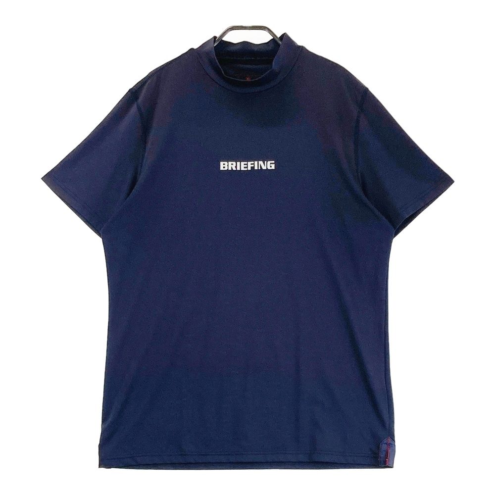 BRIEFING ネイビー Lサイズ ハイネックシャツ
