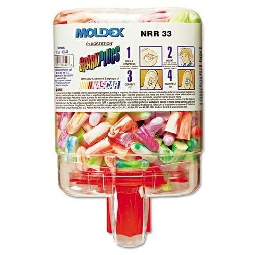 MOLDEX モルデックス 耳栓6644スパークプラグディスペンサータイプ 250組 安眠 遮音 睡眠 いびき 騒音 対策 耳栓 目覚まし 耳 栓 高 性能 安眠 最強 耳鳴り グッズ 防音 飛行機 シャットアウト