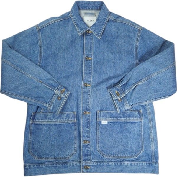 Size L WTAPS ダブルタップス 23AW DADDY JACKET デニムジャケット インディゴ -良い 20819548