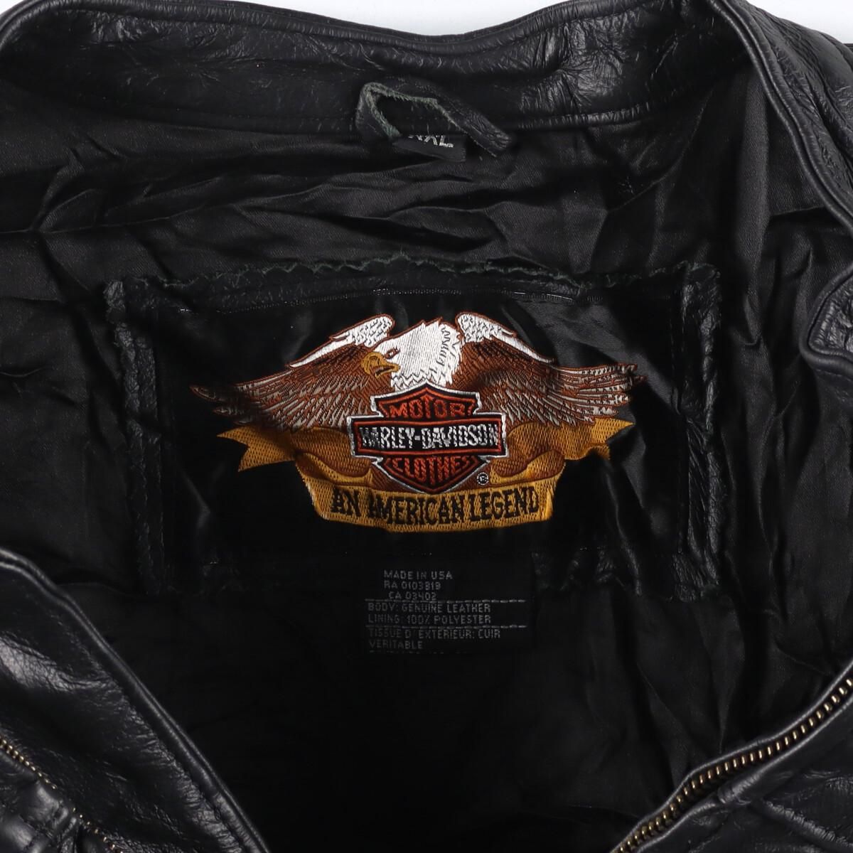 古着 ハーレーダビッドソン Harley-Davidson シングルライダース