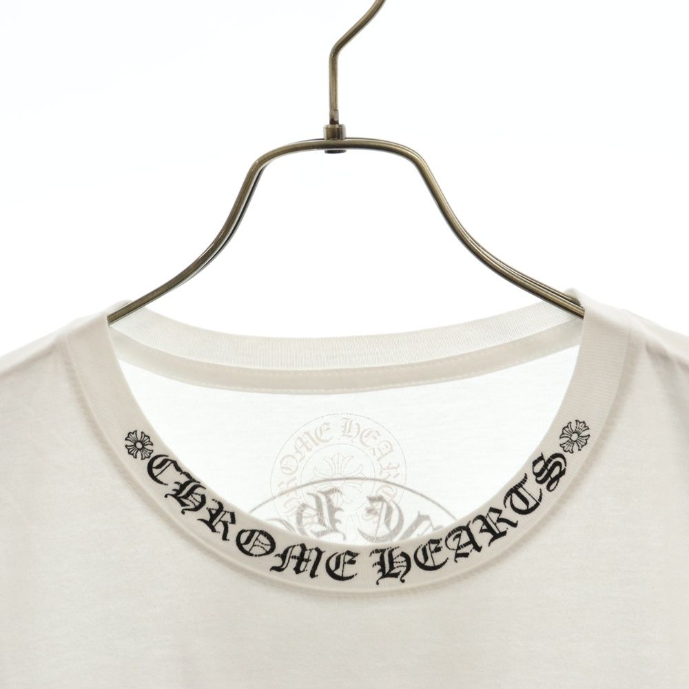 CHROME HEARTS (クロムハーツ) Neck Logo S/S Tee ネックロゴ