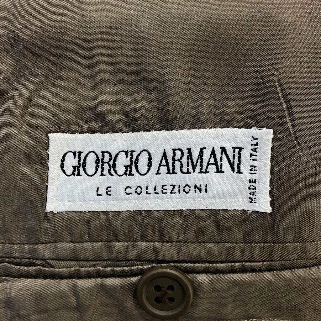 GIORGIO ARMANI イタリア製 テーラードジャケット GIORGIO ARMANI - 90年代 イタリア製 GIORGIO ARMANI ジョルジオ