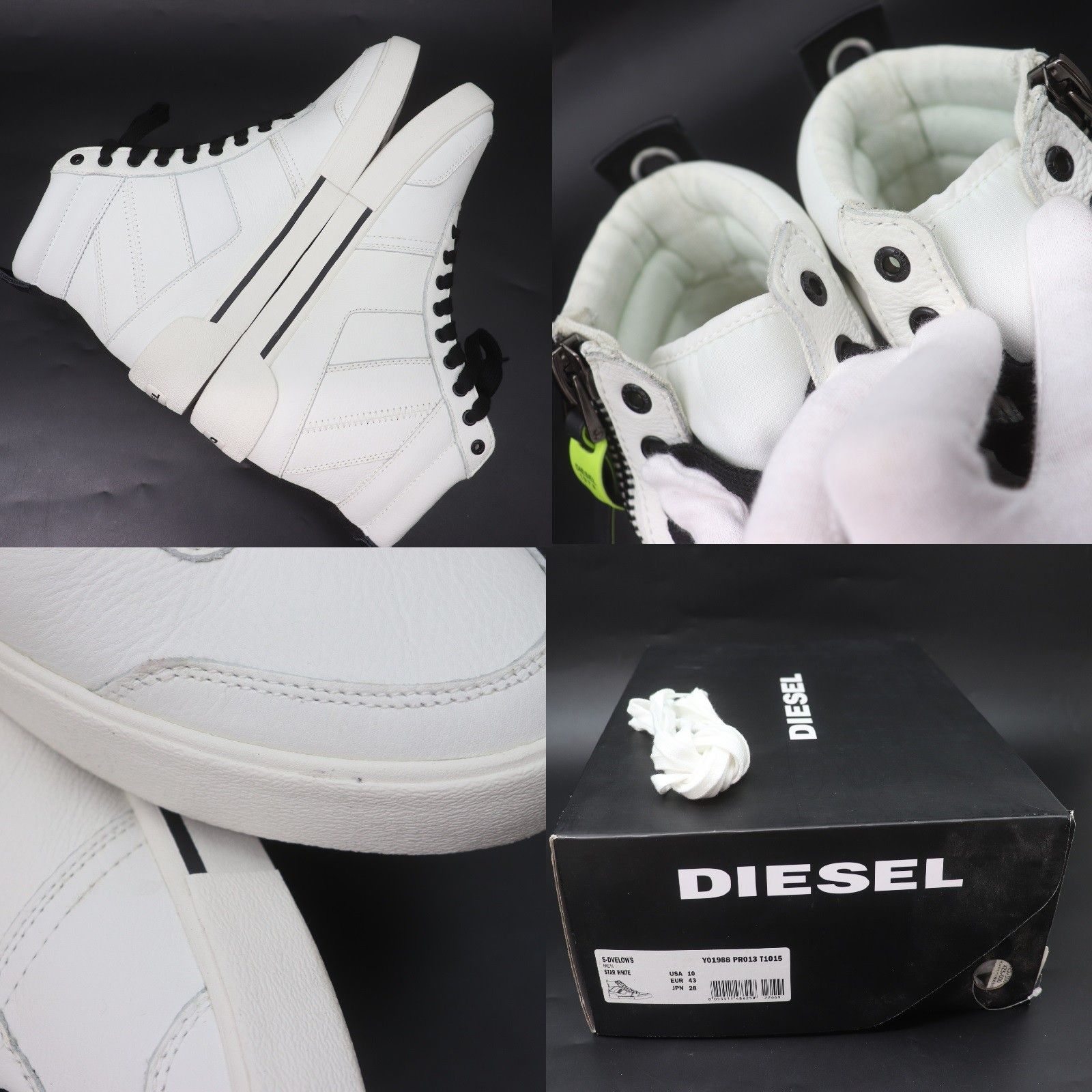 IT1Q140ZGBI2 美品 DIESEL ディーゼル Y01988 PR013 T1015