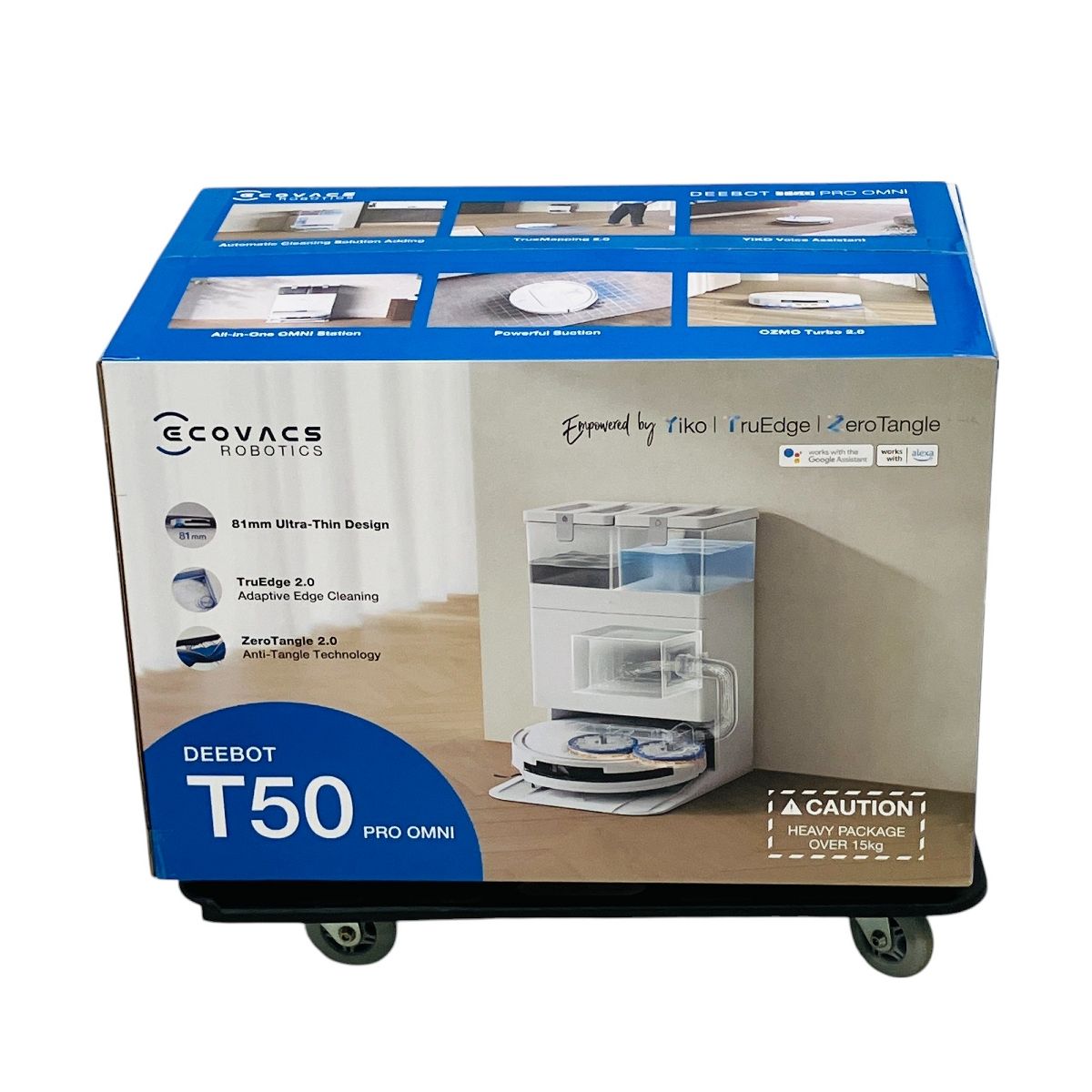 【新品未開封】DEEBOT T50 PRO OMNI DEEBOT T50 PRO OMNI Package - ECOVACS CA