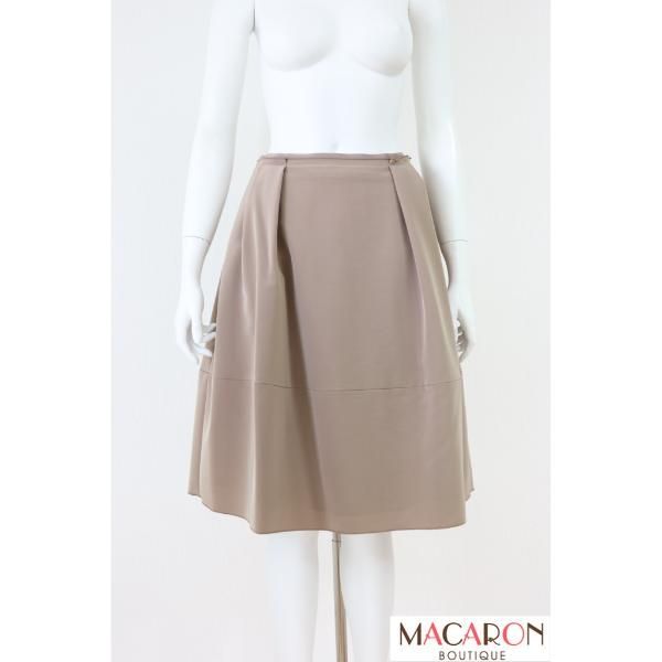 美品★FOXEY バロンスカート アンティークベージュ　38 FOXEY☆フォクシー バロンスカート 38326 - メルカリ