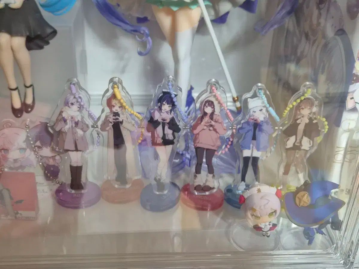 異世界からのアイドル 二本蒸し コラボ キーホルダー フルセット