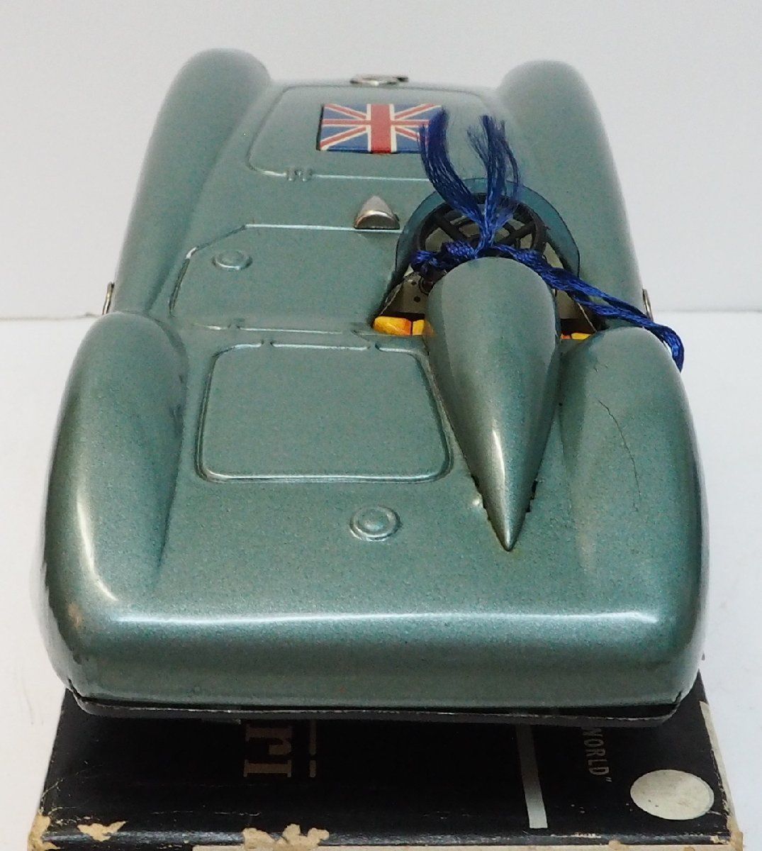 萬代屋 赤箱シリーズ 790【Ferrari 813 フェラーリ 水色】ブリキ
