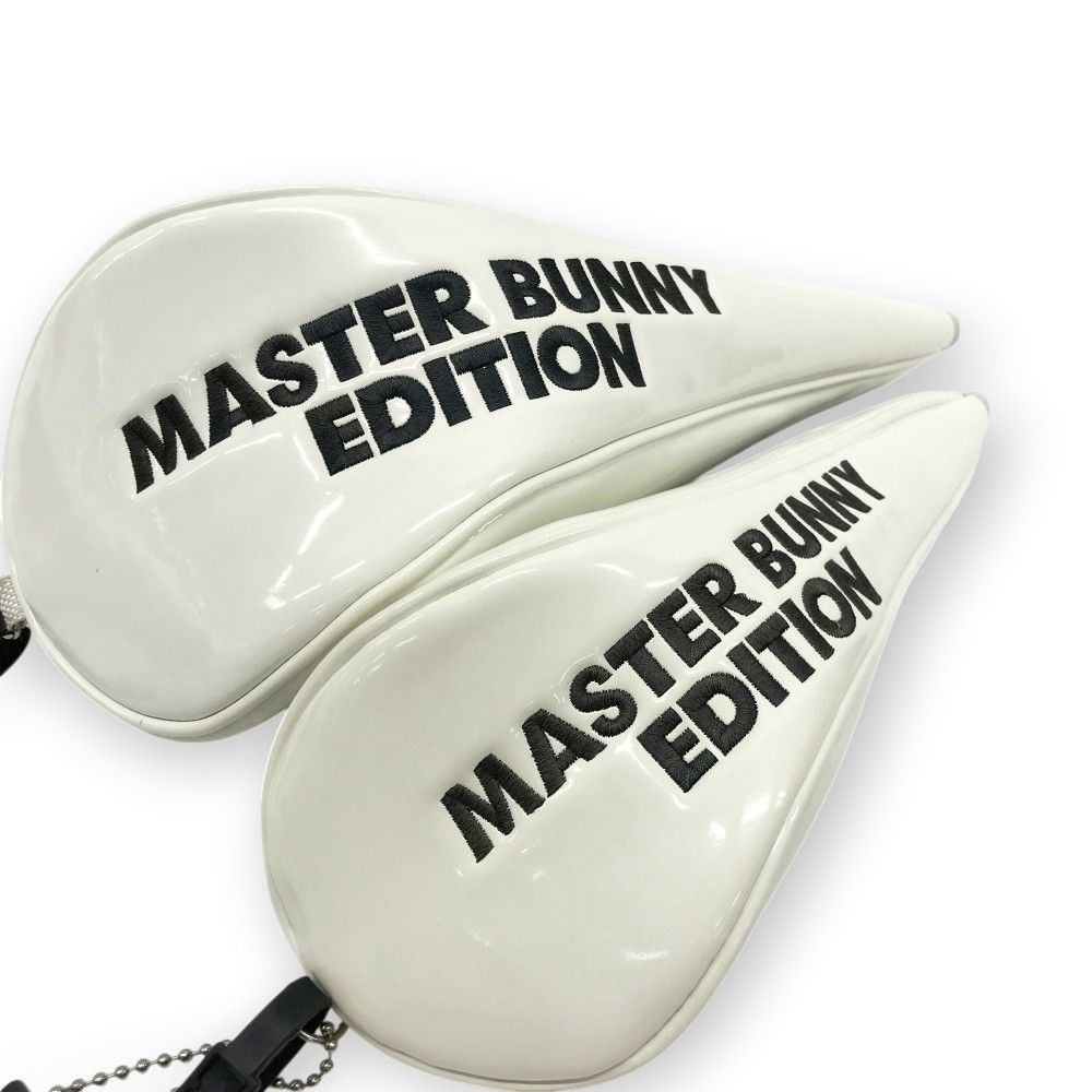 MASTER BUNNY EDITION マスターバニーエディション  ヘッドカバー 3点セット  ブラック系 DR/FW/UT [240101414636] ゴルフウェア ストスト MASTER BUNNY EDITION マスターバニーエディション ヘッドカバー