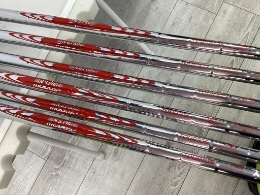 良品】ピン i500 金ドット メンズアイアンセット 7本 スチール S