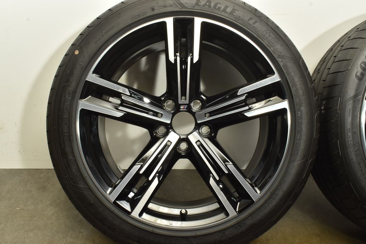 新車外し バリ溝 BMW G20 3シリーズ Mスポーツ 純正 18in 7.5J 25 8.5J 40 112 グッドイヤー 225 45R18 255 40R18 8746631 8746632 FFCRYSTALESIA_COM