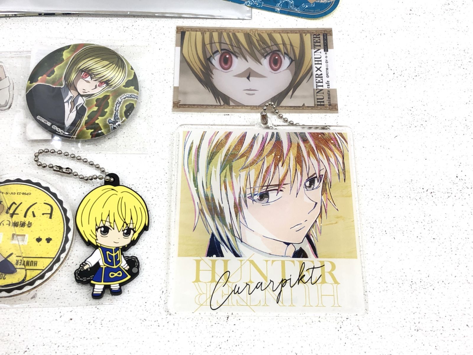 小牧店】HUNTER×HUNTER クラピカ アクスタなど グッズセット
