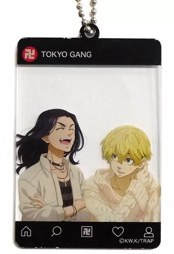 新品★東京リベンジャーズ【場地圭介＆松野千冬】セブン★アクリルキーホルダー 東京リベンジャーズ【場地圭介＆松野千冬】セブン☆アクリル