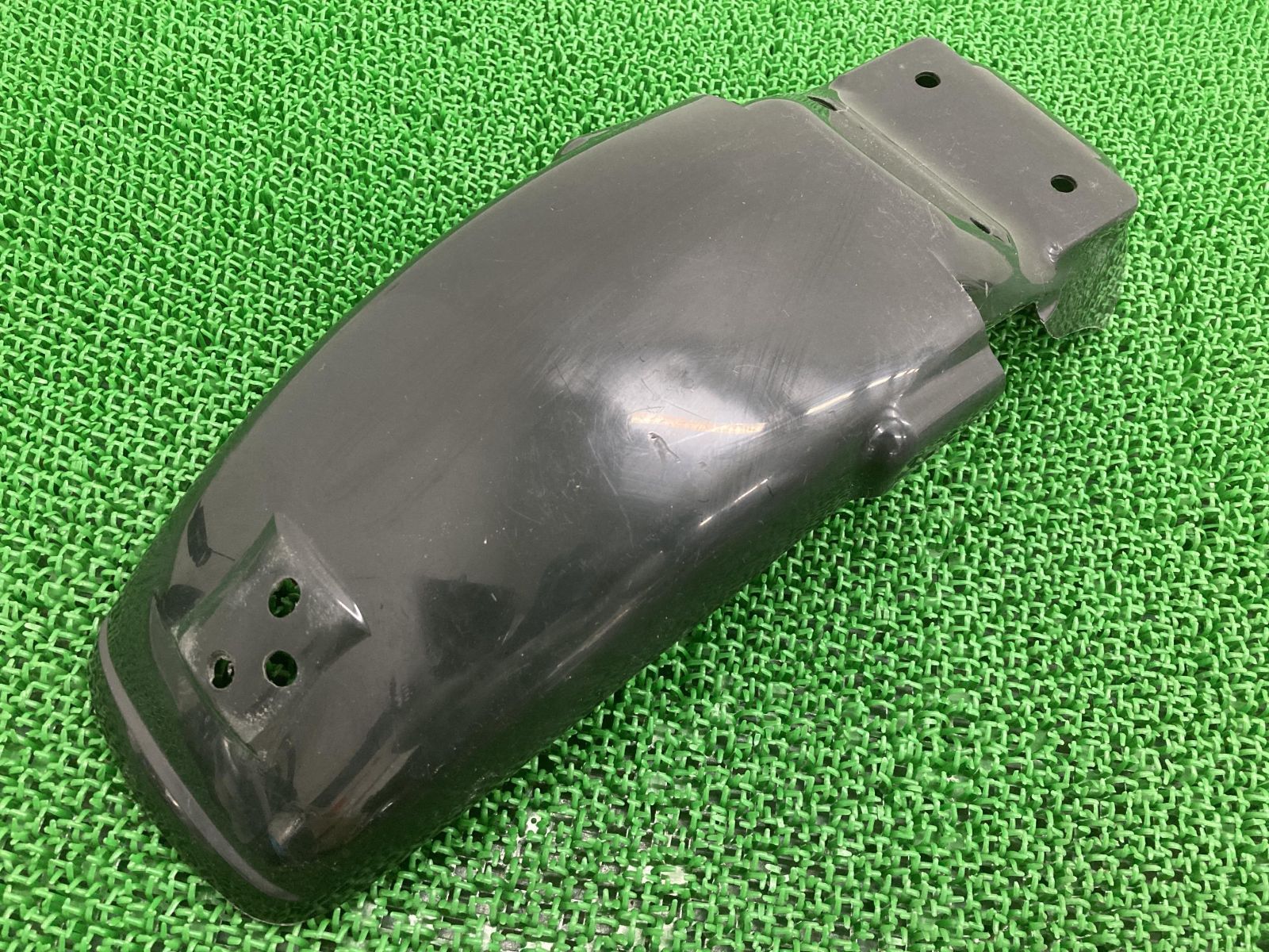 エイプ100 リアフェンダー 黒 GEY ホンダ 純正 中古 バイク 部品 HC07 APE50 エイプ50 AC16 割れ欠け無し 車検 Genuine