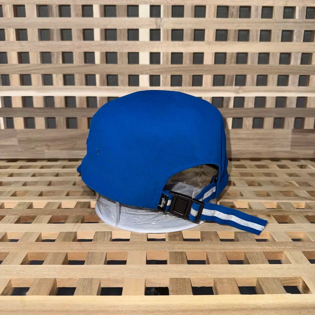  STUSSY ストック ロゴ キャンプキャップ ブルー その他 キャップ