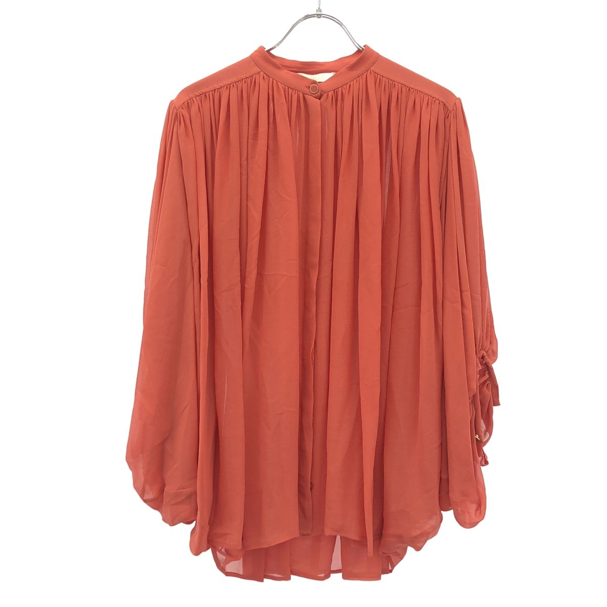 Chloe クロエ 12SS シルクギャザーブラウスシャツ 12EBL01