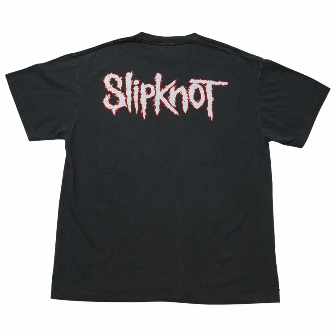 スリップノット★バンドTシャツ L相当 ヴィンテージ Slipknot ブラック スリップノット Tシャツ XL ブラック Slip Knot ブロッカム タグ