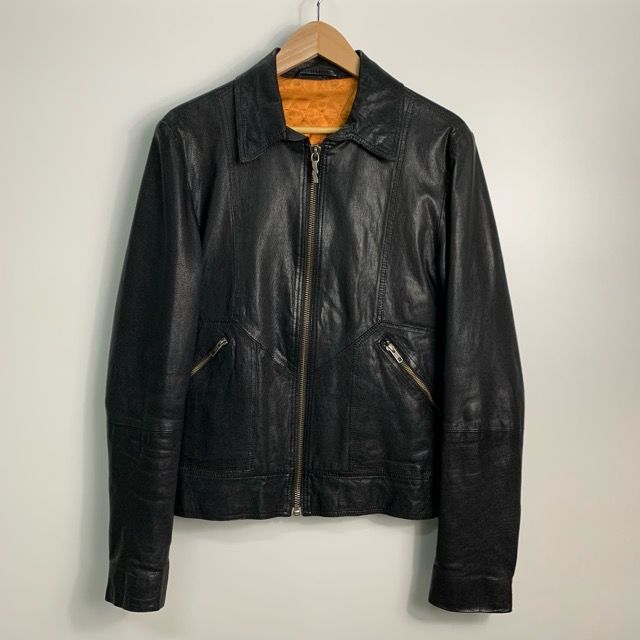 nudie jeans ラムレザー レザージャケット S ブラック ヌーディー 