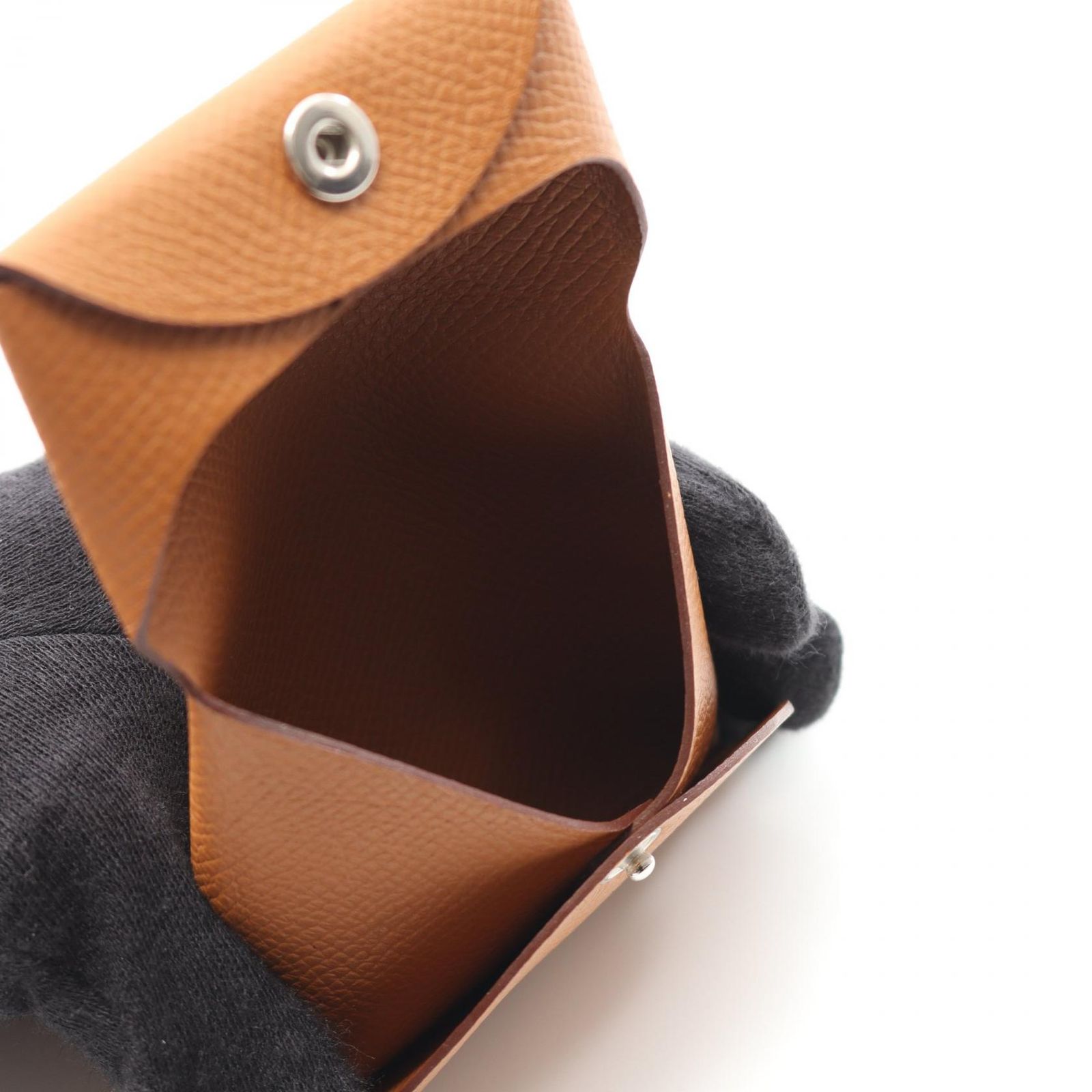 【新品未使用】HERMES エルメス バスティア ケース ゴールド エルメス(HERMES)エルメス バスティア ゴールド コインケース