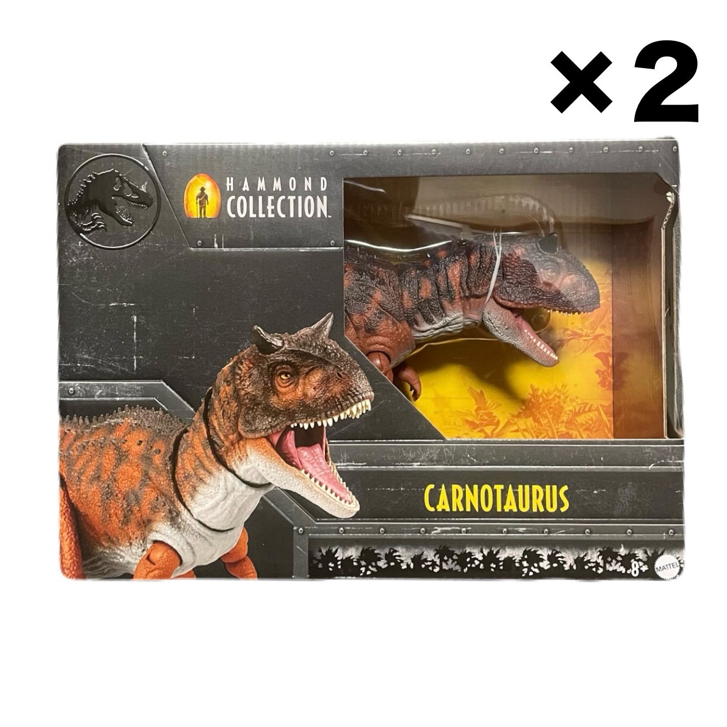【新品2個セット】カルノタウルス ジュラシックワールド ハモンドコレクション Amazon.co.jp: マテル ジュラシックワールド(JURASSIC WORLD