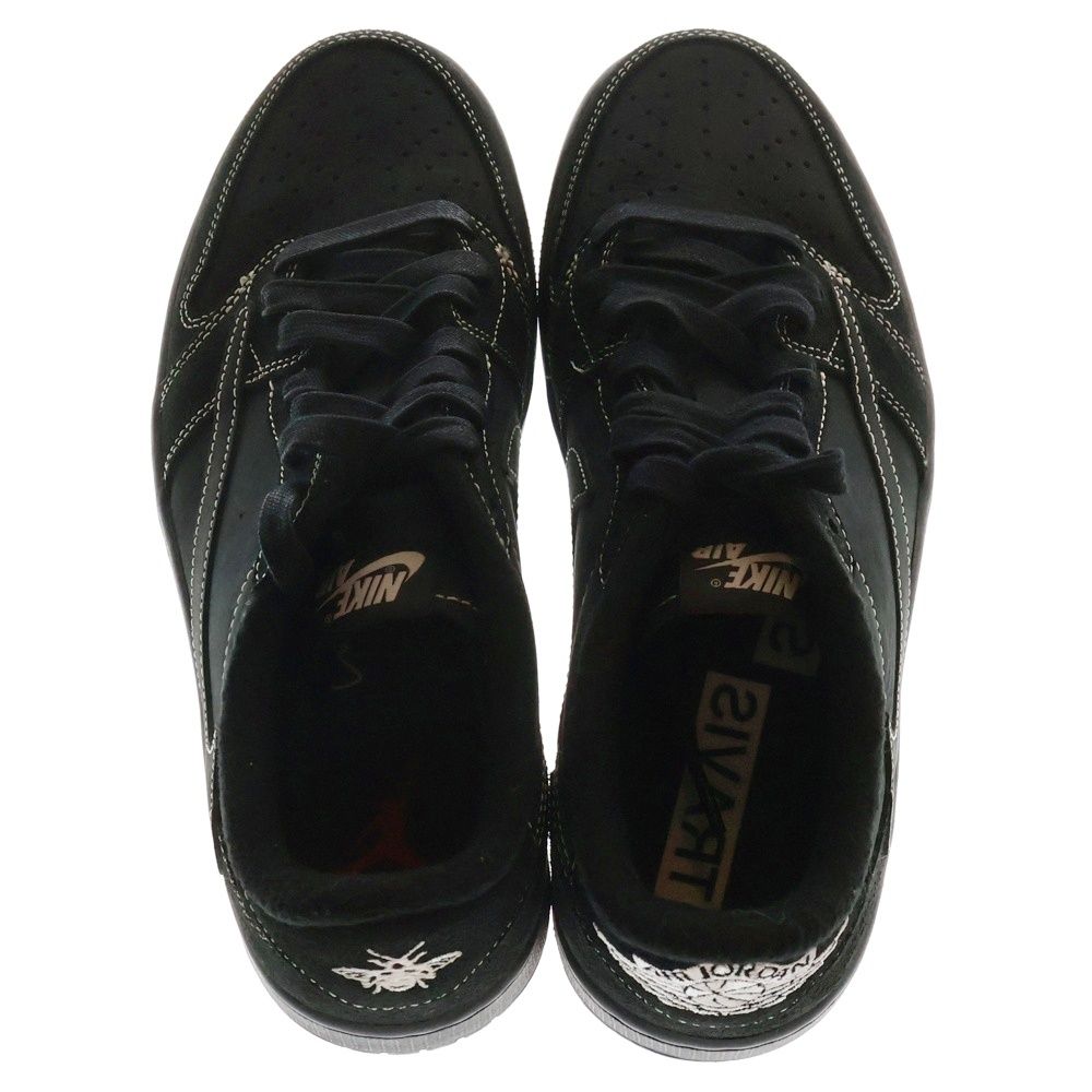 訳あり NIKEブラックファントムtravis scott DM7866-001 トラヴィス・スコット × ナイキ エアジョーダン1 ロー OG