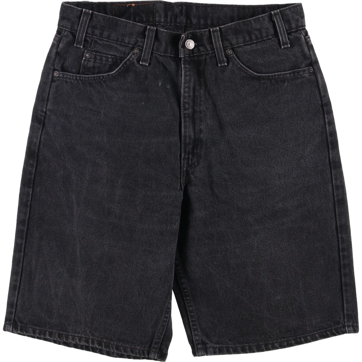 古着 90年代 リーバイス Levi s 550 RELAXED FIT オレンジタブ ブラックデニムショーツハーフパンツ メンズw34相当|eaa587978