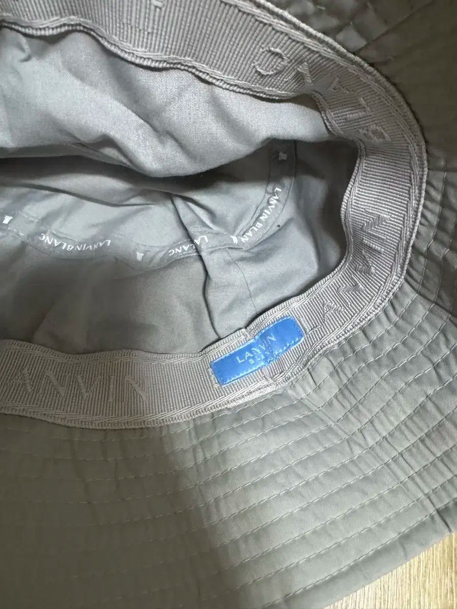 LANVIN ブラン バケットハット グレー 感