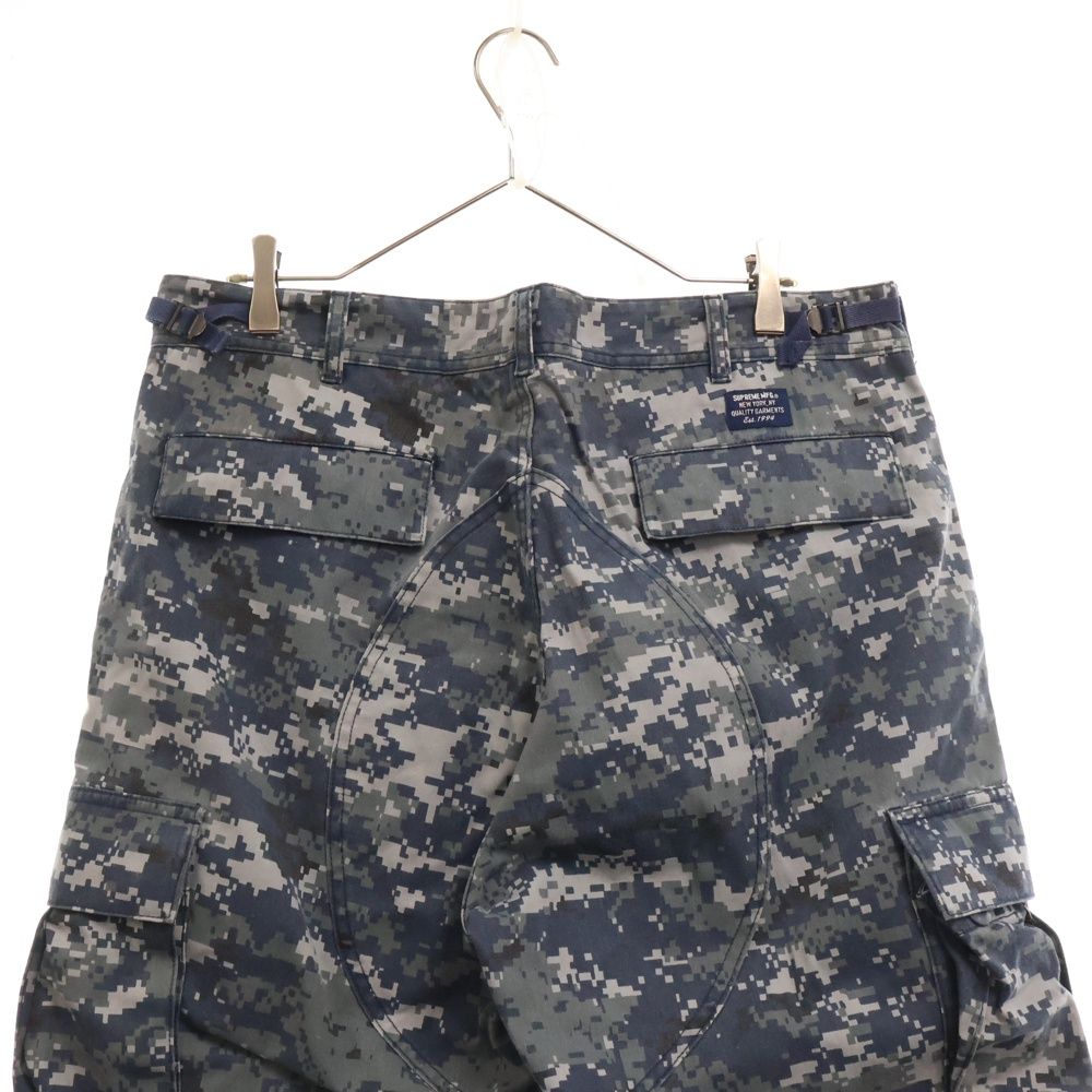 SUPREME (シュプリーム) 17AW Cargo Pant Navy Digi Camo デジタル