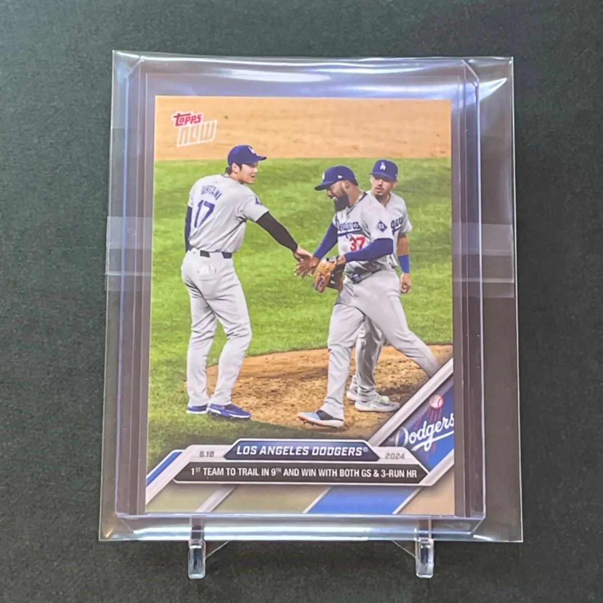 topps now 大谷翔平 psa10 トラウト ハイタッチ