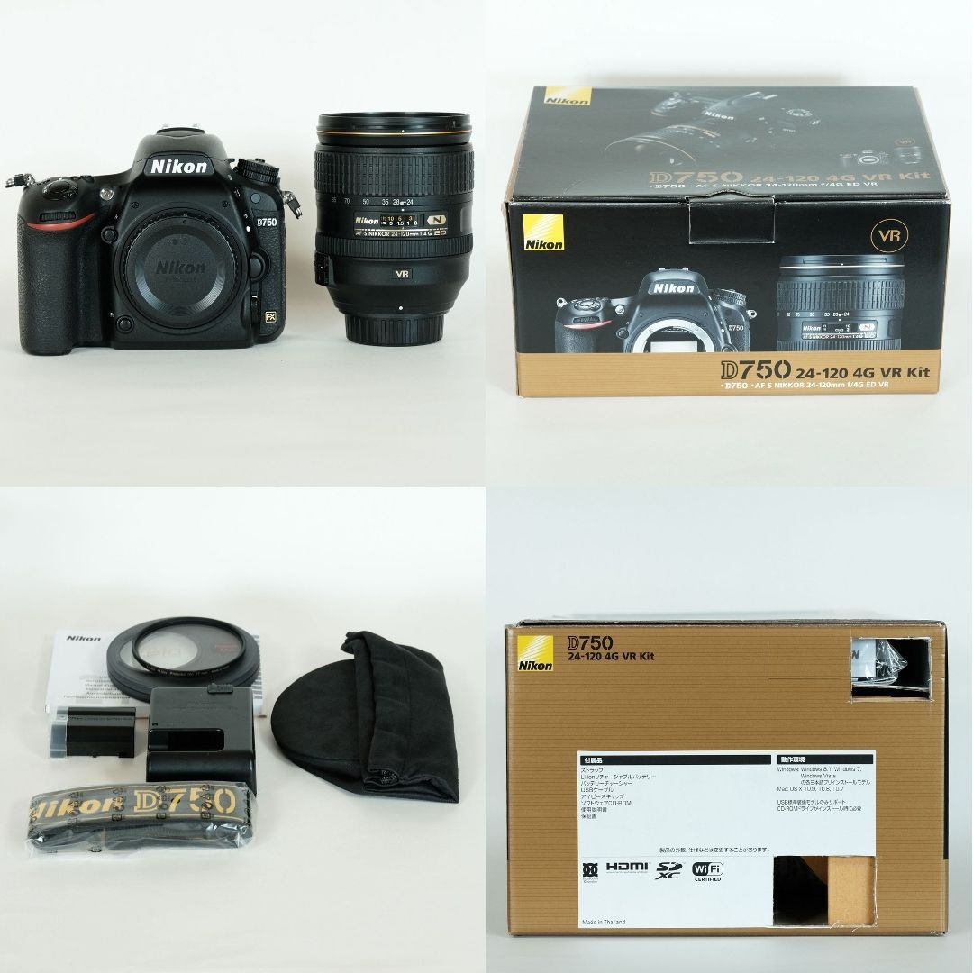 Nikon D750 24-120 VR レンズキット Nikon D750 24-120 4G VR レンズ