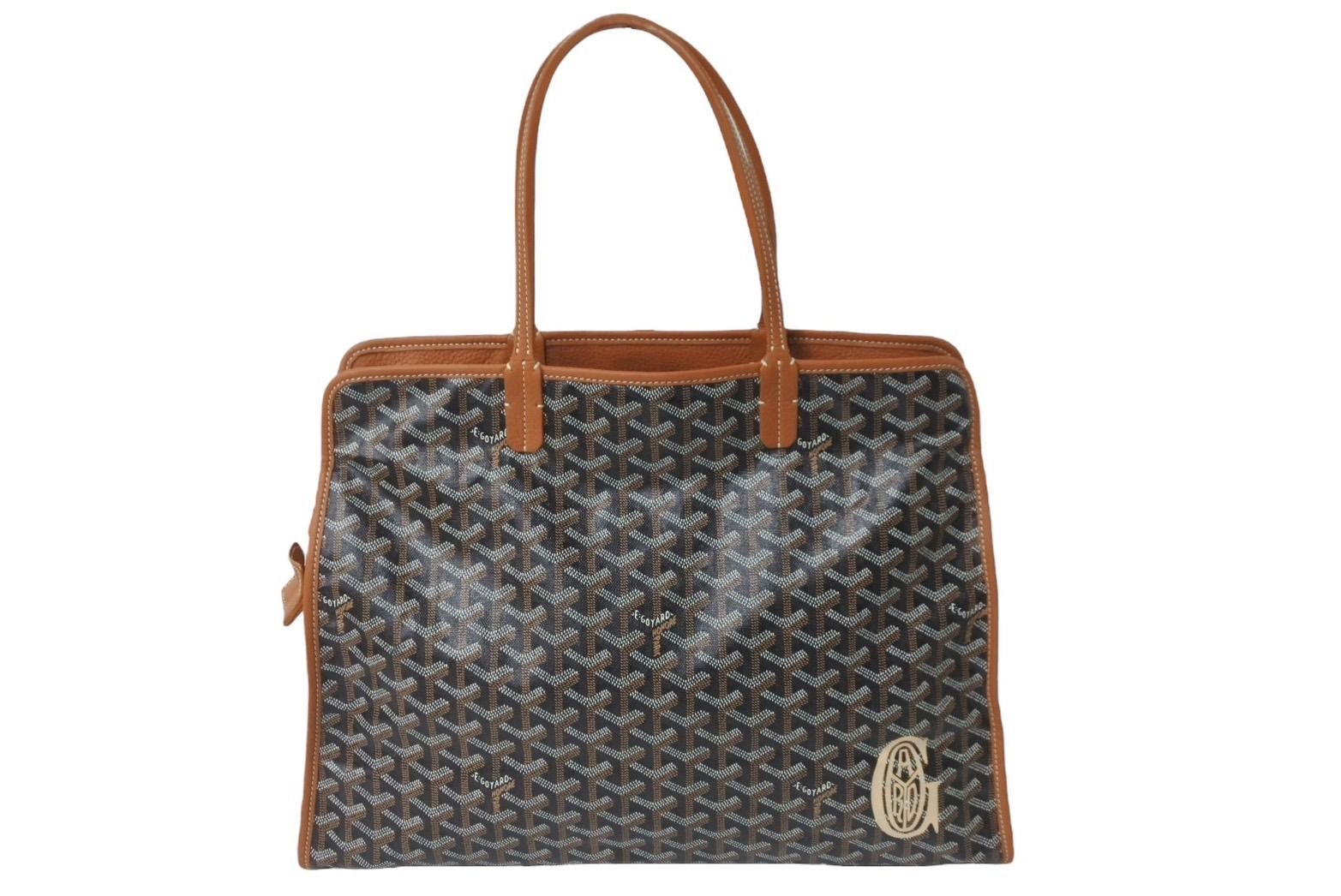 GOYARD ゴヤール フラットポーチ ブラウン ブラック メンズ レディース 