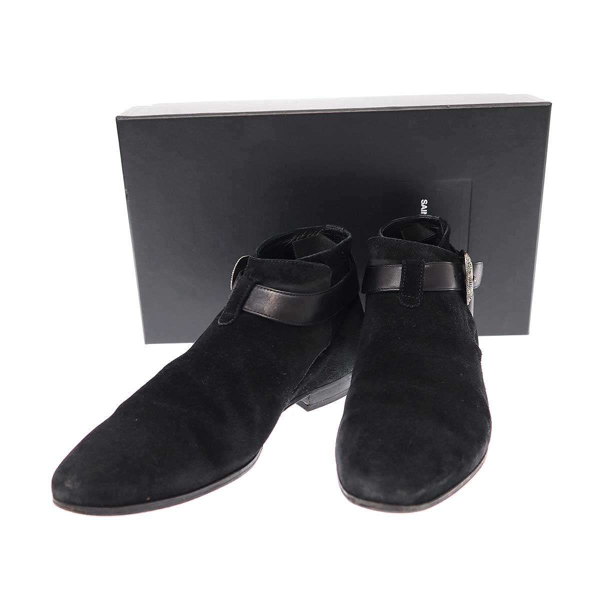 Saint Laurent Paris ジョッパー クロップド ブーツ 43 