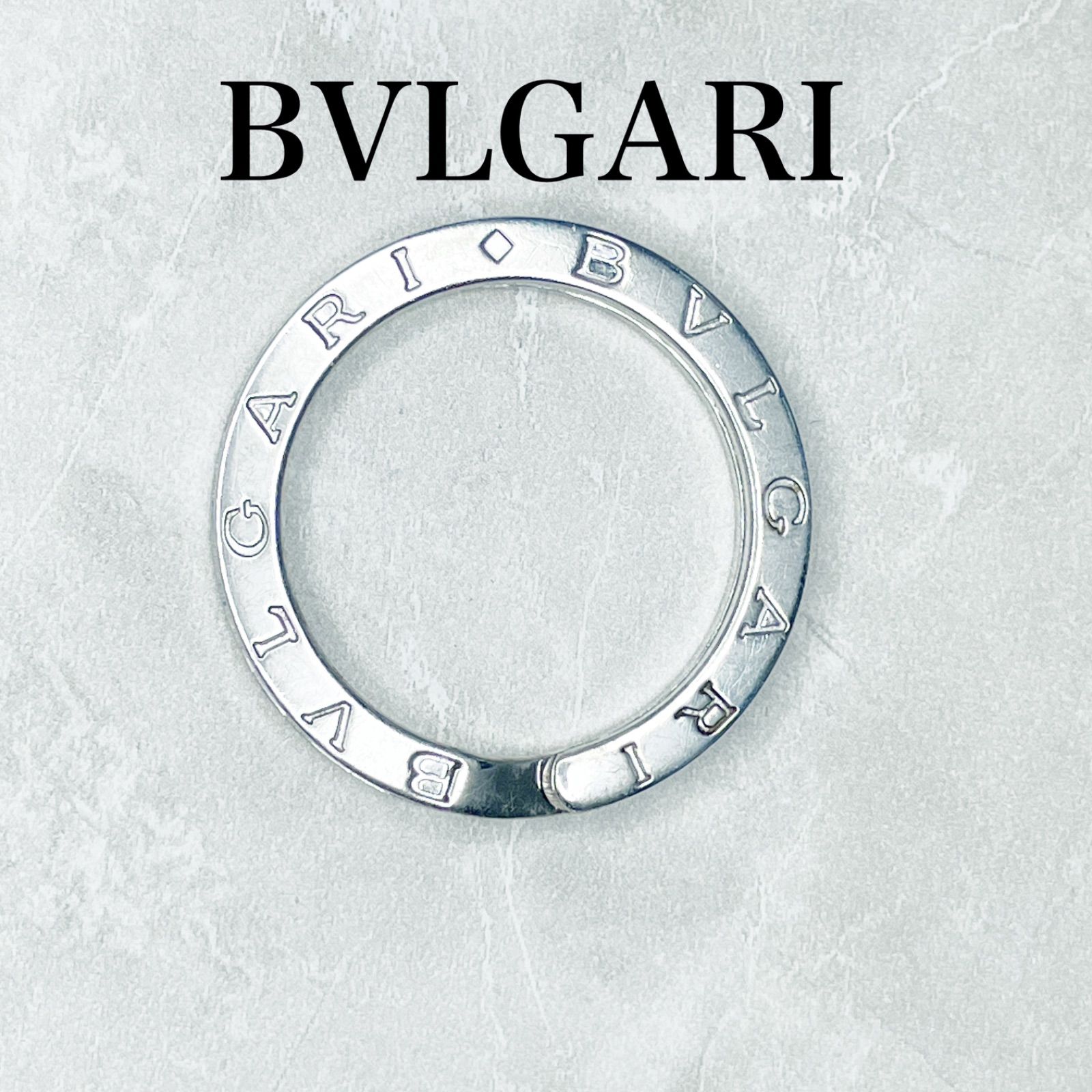 BVLGARI シルバー ロゴ入りリング BVLGARI シルバー ロゴリング - メルカリ