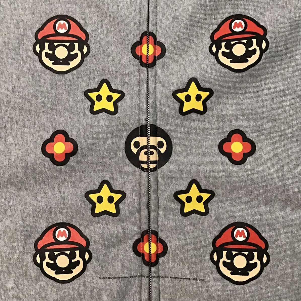 Nintendo × BAPE マリオ マイロ フルジップ パーカー Mサイズ a