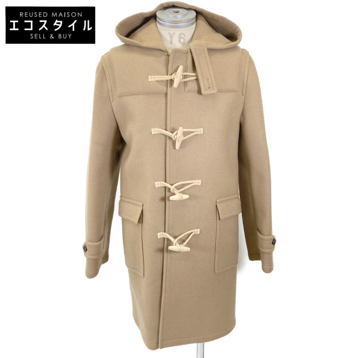 SAINT LAURENT PARIS サンローランパリ 正規 326018 エディ期 ウールメルトン ダッフル 46