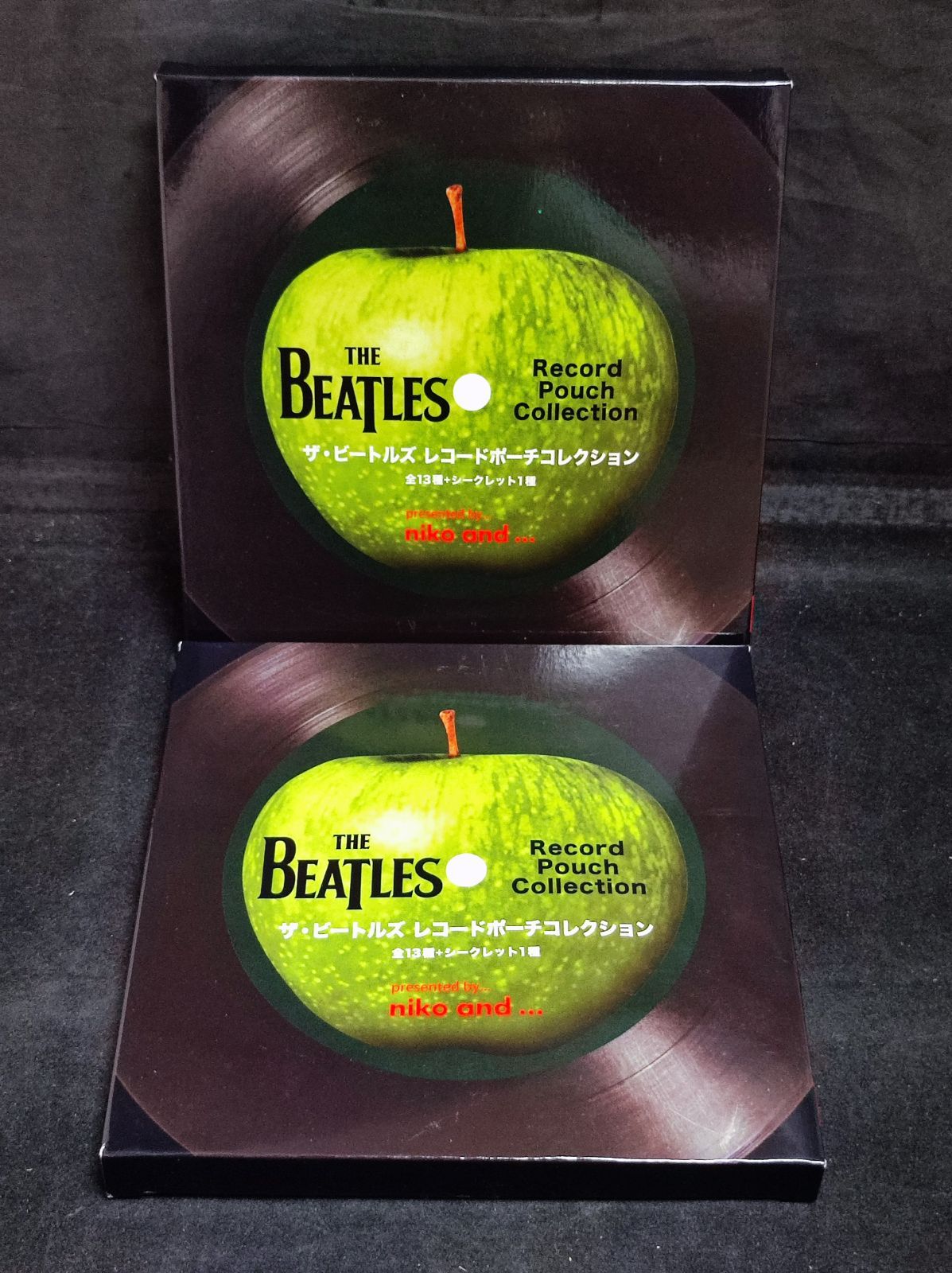 ザ・ビートルズ　The beatles レコード　ポーチコレクション　ニコアンド ザ・ビートルズ The beatles レコード ポーチコレクション