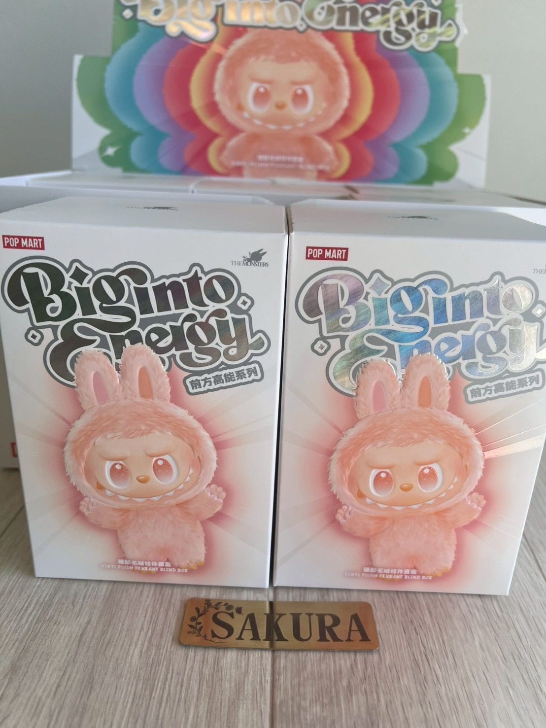 正規品 未開封】ラブブ Labubu Big into Energy 2ピース ポップマート