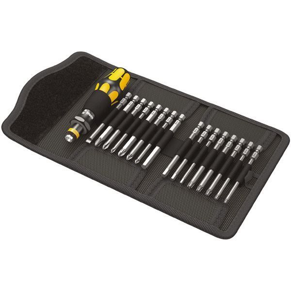 WERA ヴェラ 17点組 1|4HEX ESD ドライバー ビットセット 051043 工具 ツール DIY 作業工具 道具