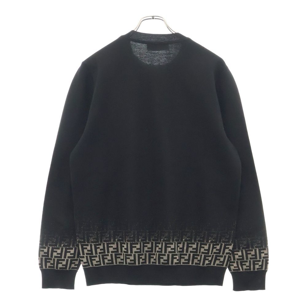 FENDI 20A/W ロゴクルーネックニット