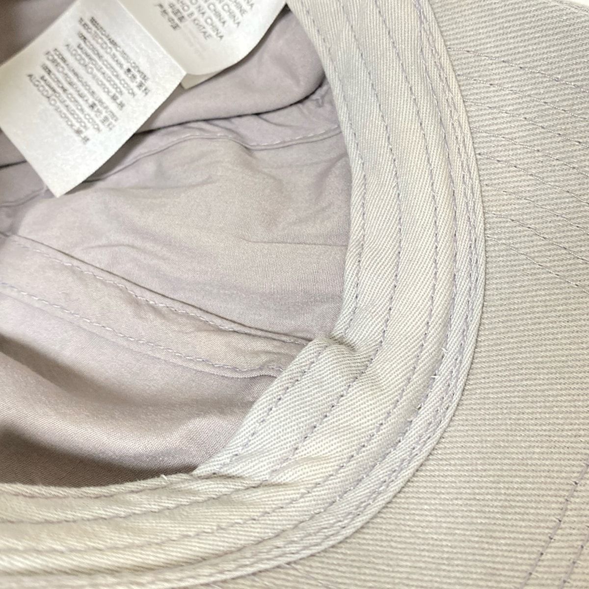 BALENCIAGA(バレンシアガ) キャップ L58美品 ライトグレー ロゴ